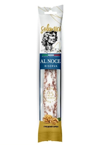 Колбаса с/в п/с Al Noce с орехом 110 г