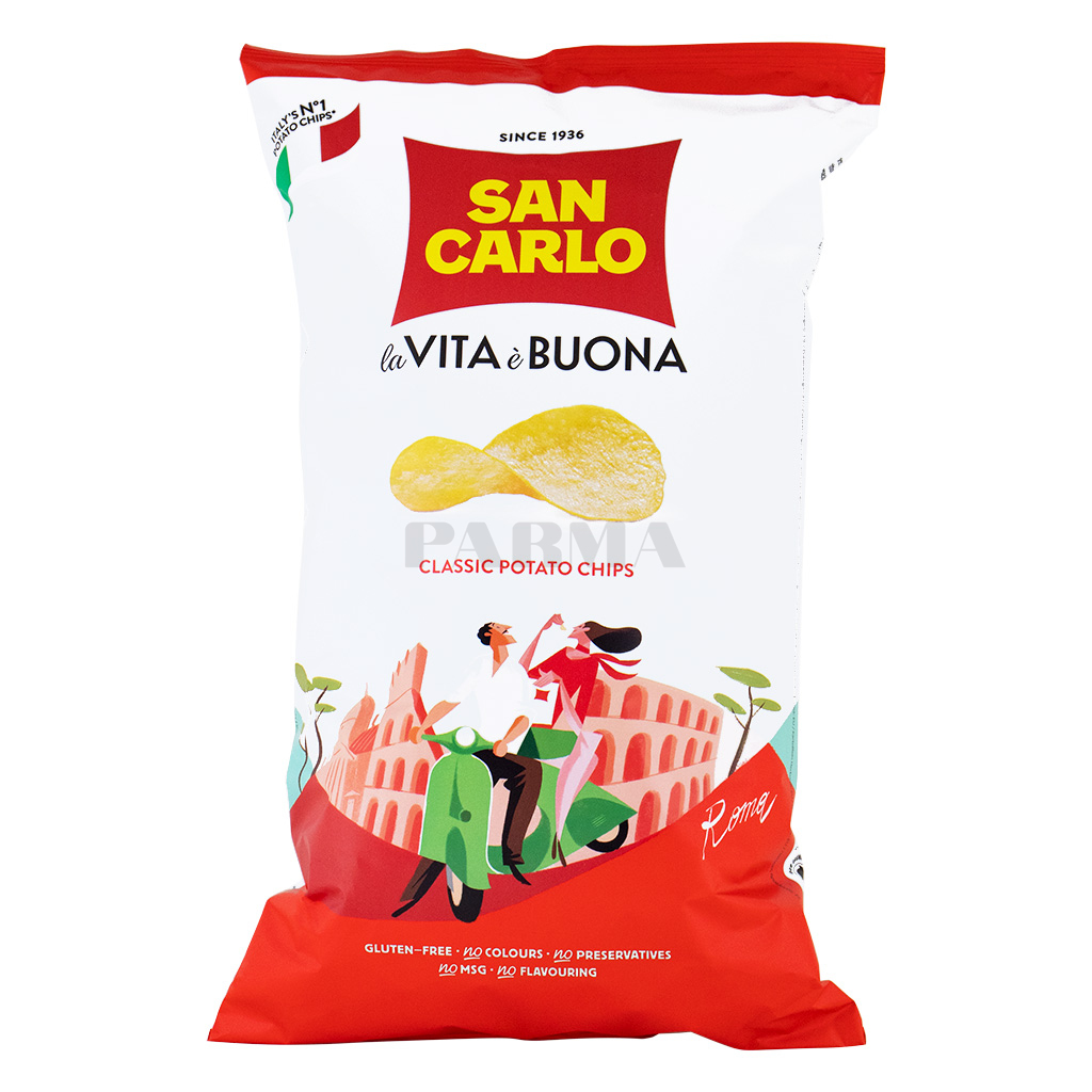Чипсы SAN CARLO "Piu Gusto" Классика" 50 г