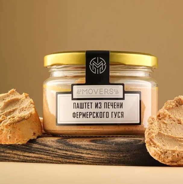 Паштет из печени фермерского гуся
